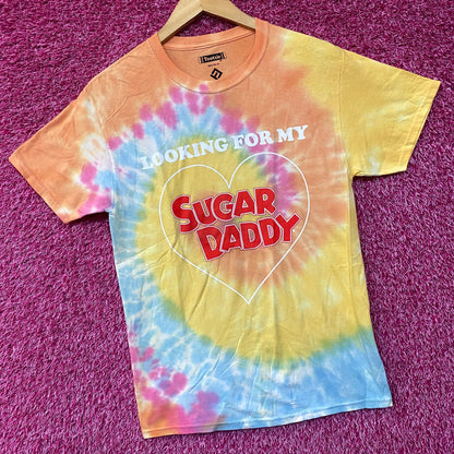 Tootsie Sugar Daddy Tie Dye T-Shirt Small