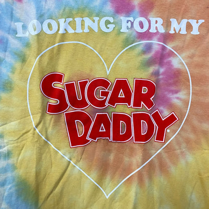 Tootsie Sugar Daddy Tie Dye T-Shirt Small