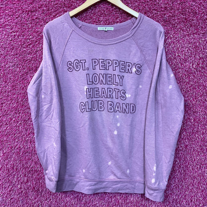 The Beatles Sgt Peppers LHCB Crewneck Sweatshirt size Medium