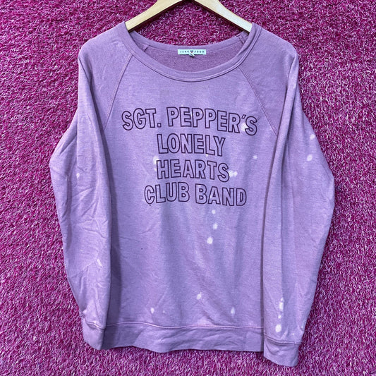 The Beatles Sgt Peppers LHCB Crewneck Sweatshirt size Medium