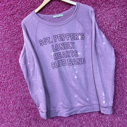 The Beatles Sgt Peppers LHCB Crewneck Sweatshirt size Medium