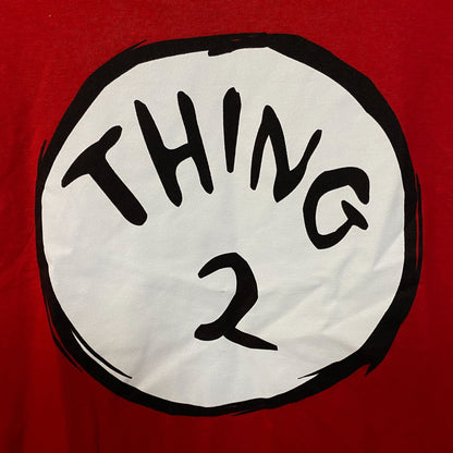 Dr. Seuss The Cat in the Hat Thing 2 Graphic T-Shirt Large