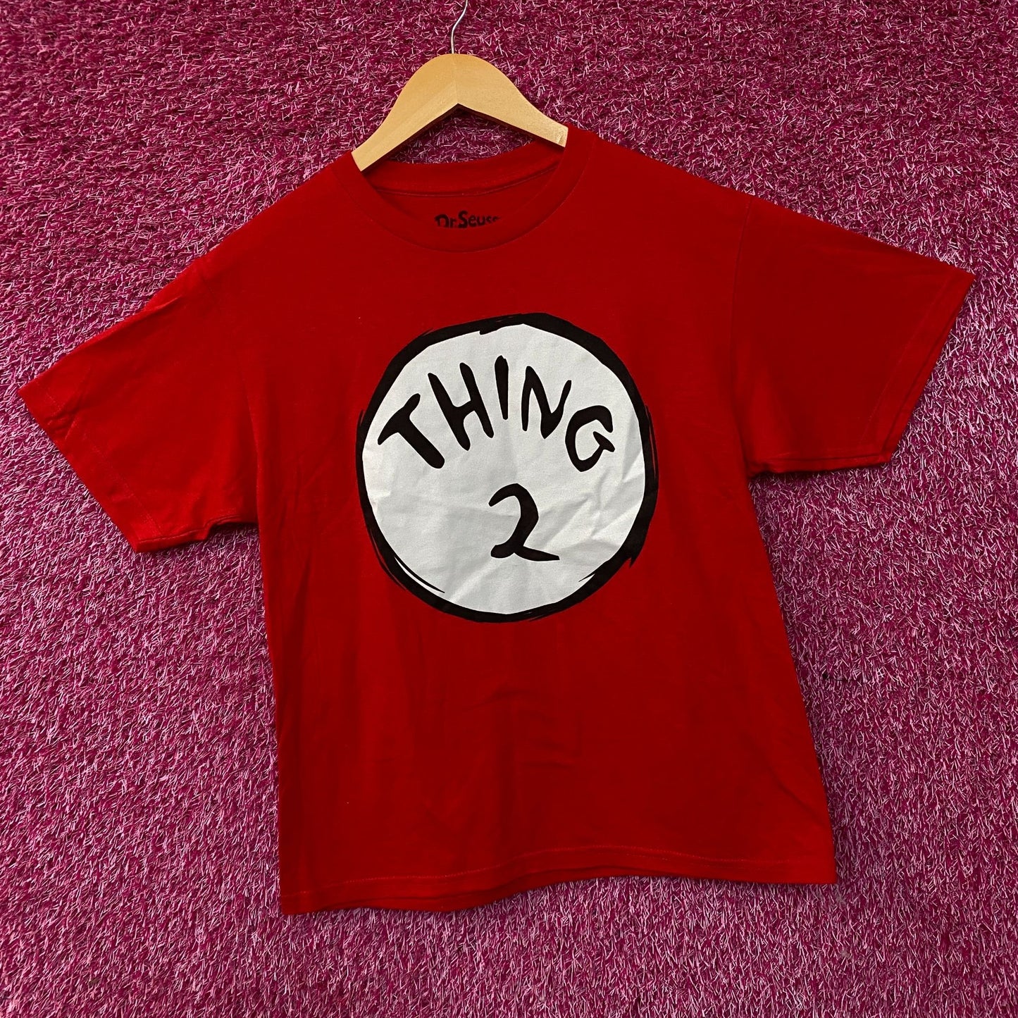 Dr. Seuss The Cat in the Hat Thing 2 Graphic T-Shirt Large