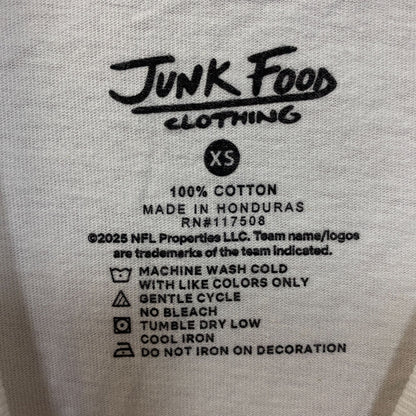 Junk Food Clothing NFL New York Giants Rushing Flea Market T-Shirt XS