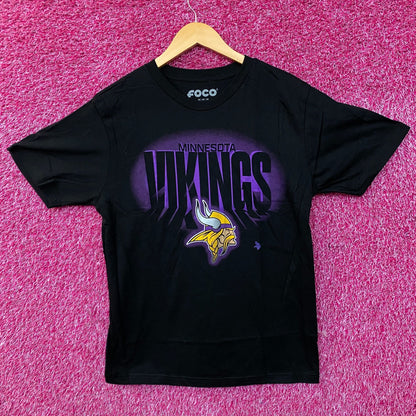 FOCO NFL Minnesota Vikings Logo Graphic T-Shirt Medium