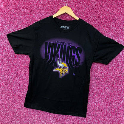 FOCO NFL Minnesota Vikings Logo Graphic T-Shirt Medium