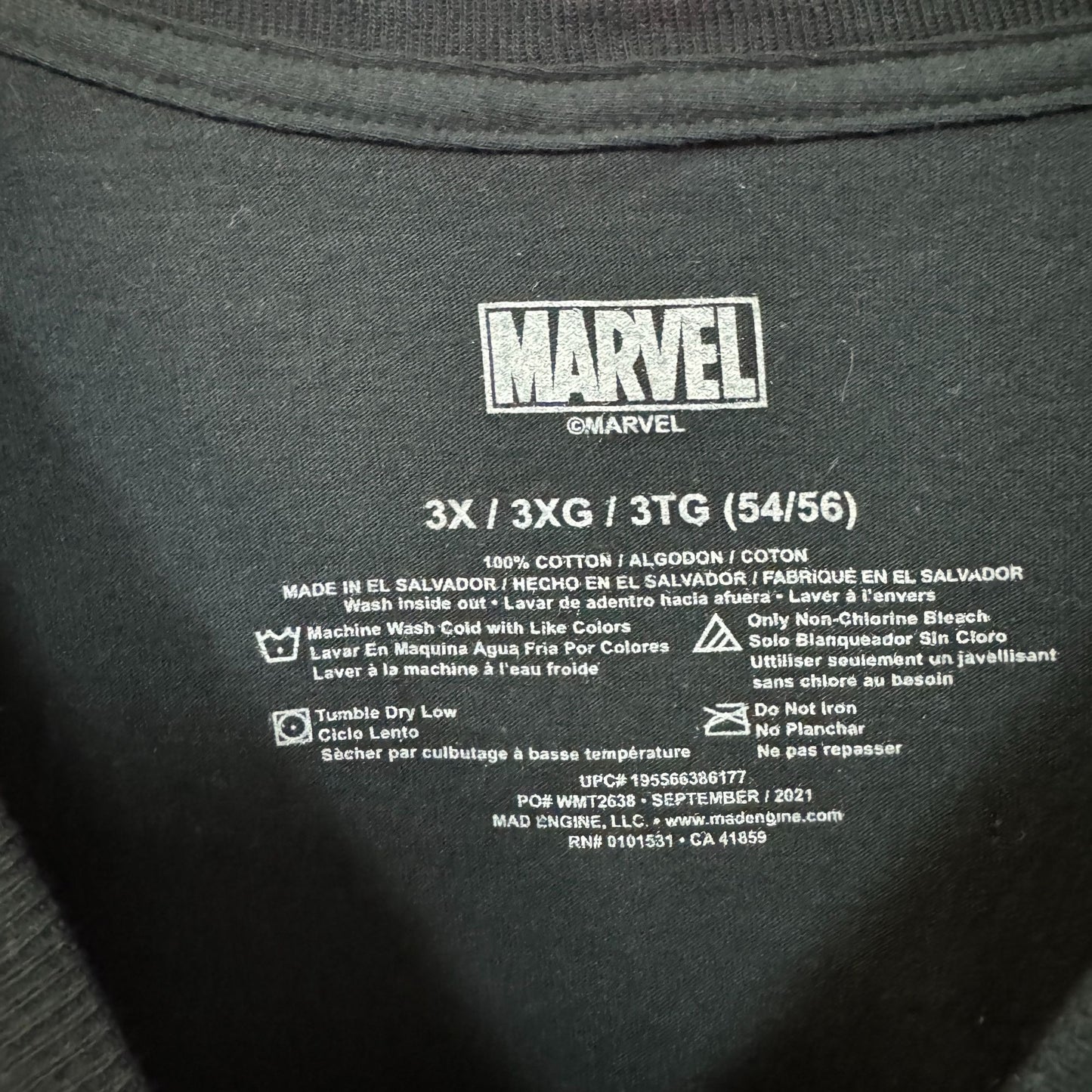 Spiderman Logo T-shirt size 3xl
