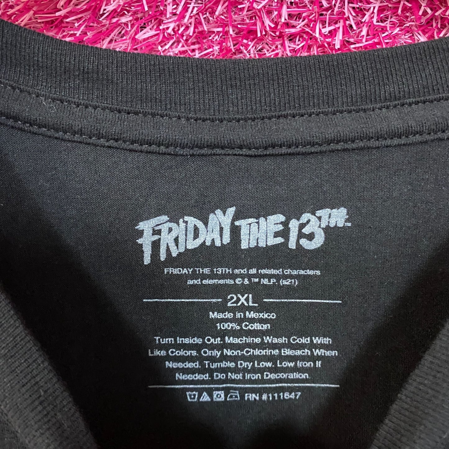 Friday The 13th Jason Camp Crystal Lake No Place To Hide T-Shirt 2XL