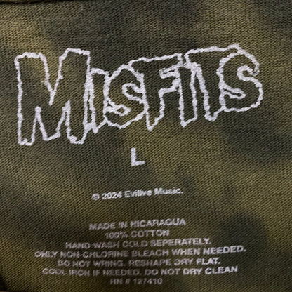 Misfits Mommy Can I Go Out & Kill Oversized Band Tie Dye large