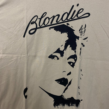 Blondie Parallel Lines Debbie Harry Face T-shirt Tan 1X