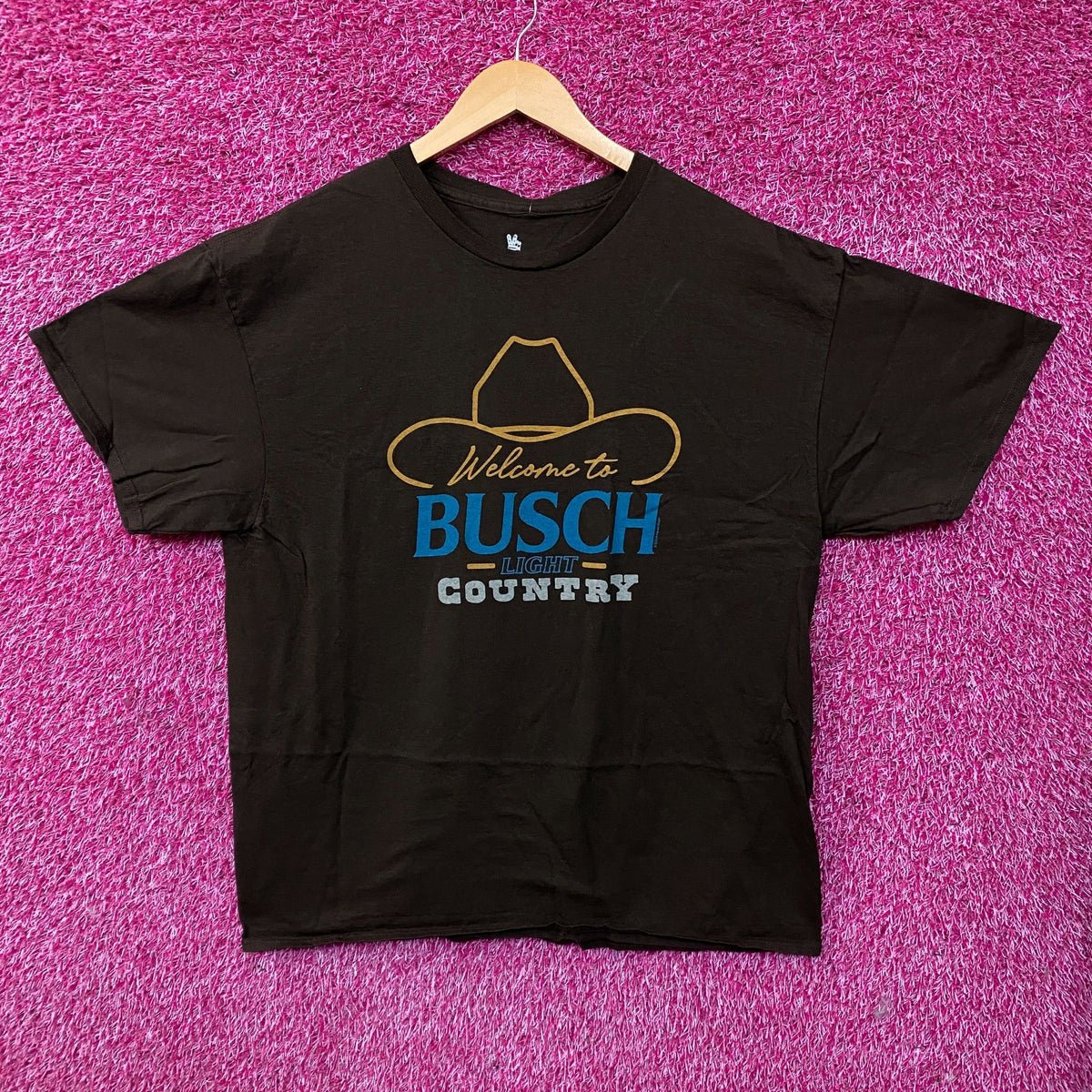 Welcome To Busch Light Country Vintage Style Women's T-Shirt Large