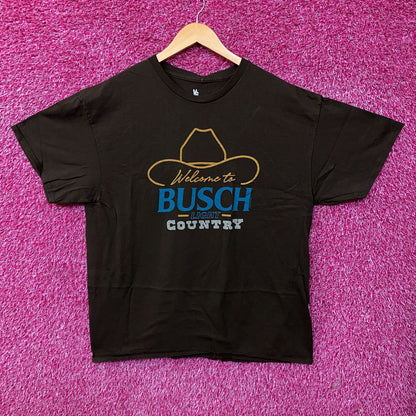 Welcome To Busch Light Country Vintage Style Women's T-Shirt Large