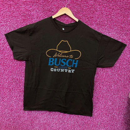Welcome To Busch Light Country Vintage Style Women's T-Shirt Large