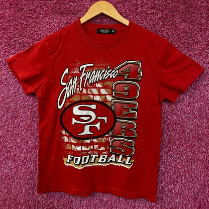 Junk Food Clothing Women's NFL San Francisco 49ers Brick Vintage T-Shirt Small