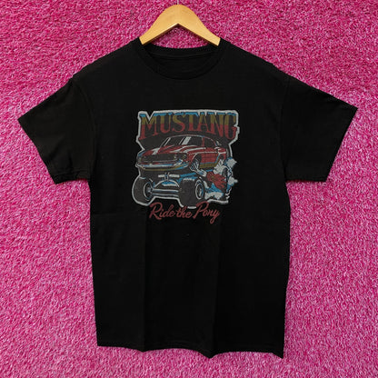 Mustang Ride the Pony Tshirt size medium
