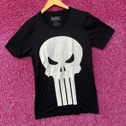Marvel The Punisher Skull Logo Graphic T-Shirt Small