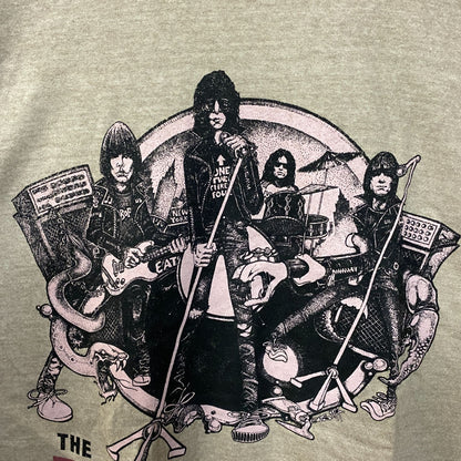 Ramones Belgique Concert Art Graphic T-shirt XL