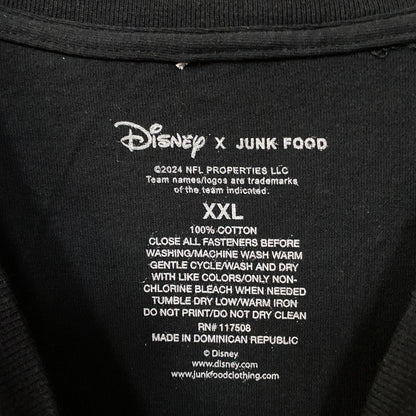 Disney x Junk Food NFL Miami Dolphins Mickey Mouse Kick Back T-Shirt 2XL