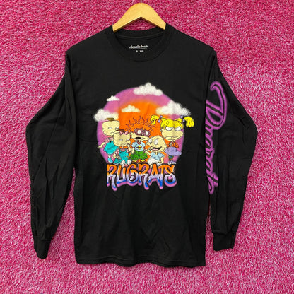 Nickelodeon Rugrats Graphic Design Long Sleeve T-Shirt Small