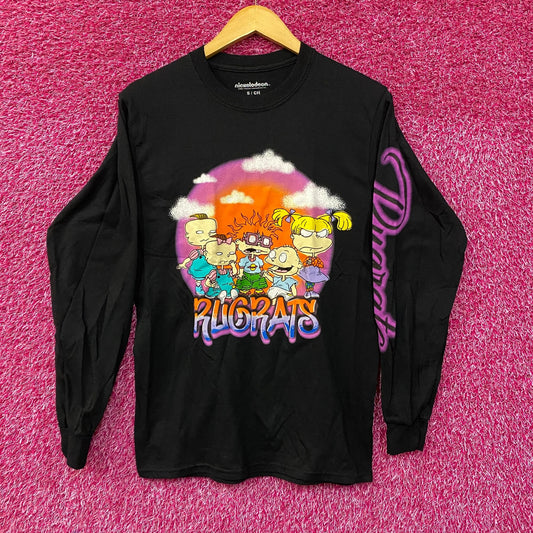Nickelodeon Rugrats Graphic Design Long Sleeve T-Shirt Small