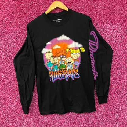 Nickelodeon Rugrats Graphic Design Long Sleeve T-Shirt Small