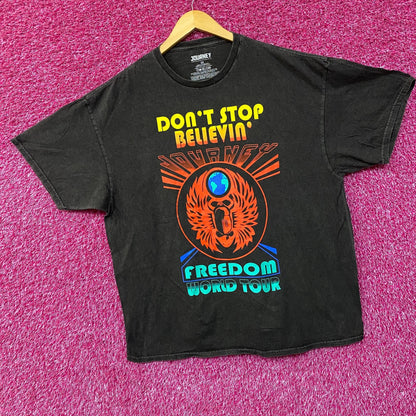 Journey Don't Stop Believin Freedom World Tour T-Shirt 2XL