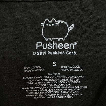 DJ Pusheen Beat da Beat Up Kawaii Pusheen The Cat Crop Top Small