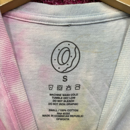 Odd Future Donut Logo tiedye Tee size small