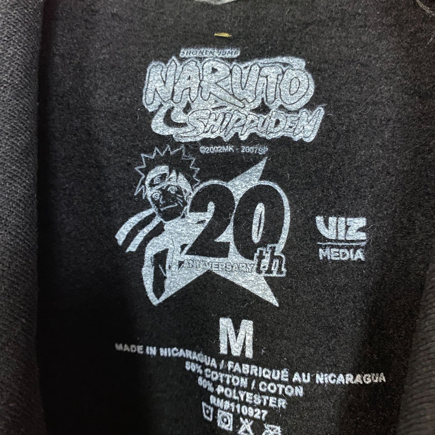 Naruto Uzumaki Kurama Naruto Shippuden Anime Hoodie Medium