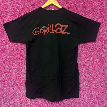 Gorillaz Self-titled Album Army Geep Cover Art Rock Tee S