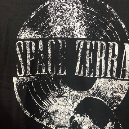 Space Zebra Broken Records Rock Band T-Shirt Large