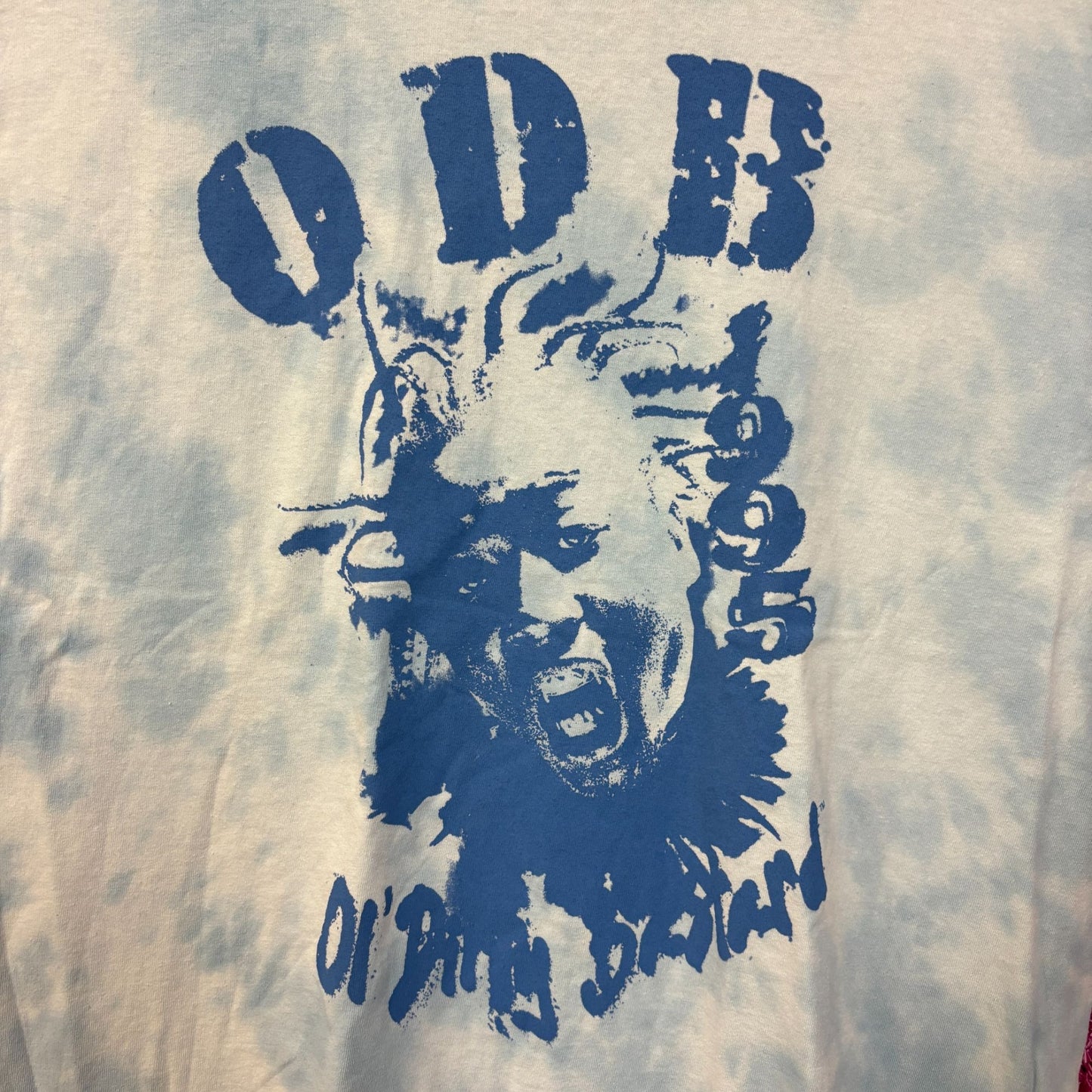 Wutang clan Ol' Dirty Bastard Return to 36 Chambers 1995 tiedye tshirt size large