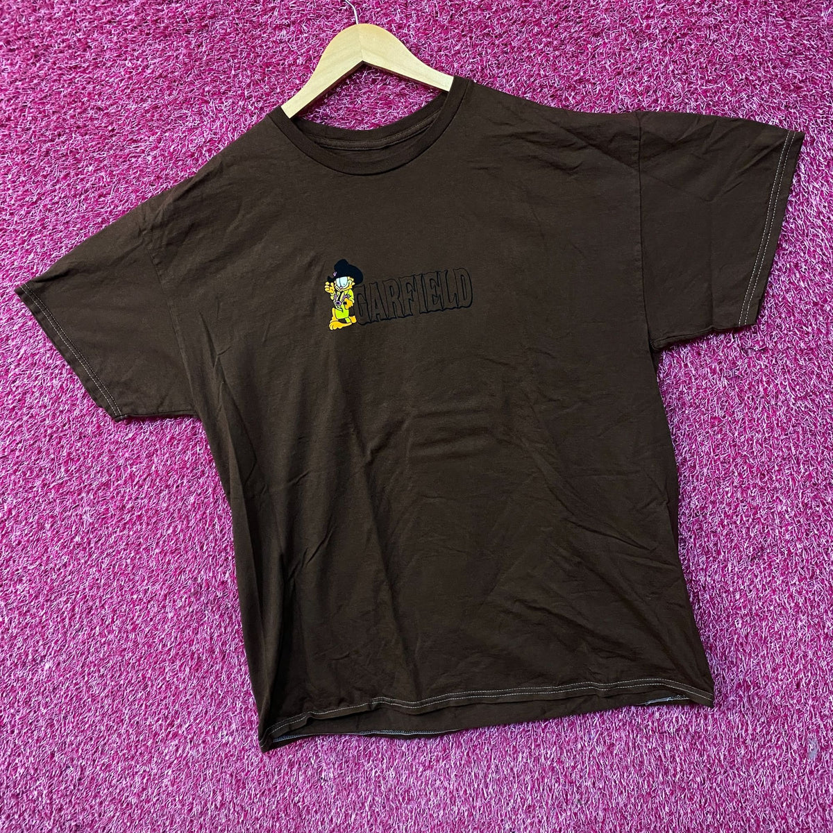 Garfield Cowboy Graphic T-Shirt XL