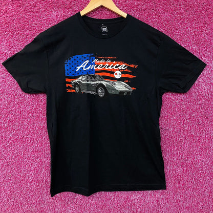 Chevrolet Corvette Made In America Graphic T-Shirt Large