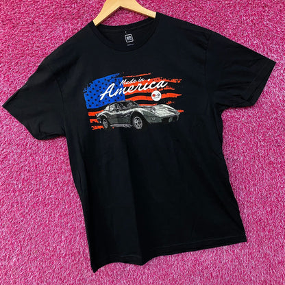 Chevrolet Corvette Made In America Graphic T-Shirt Large