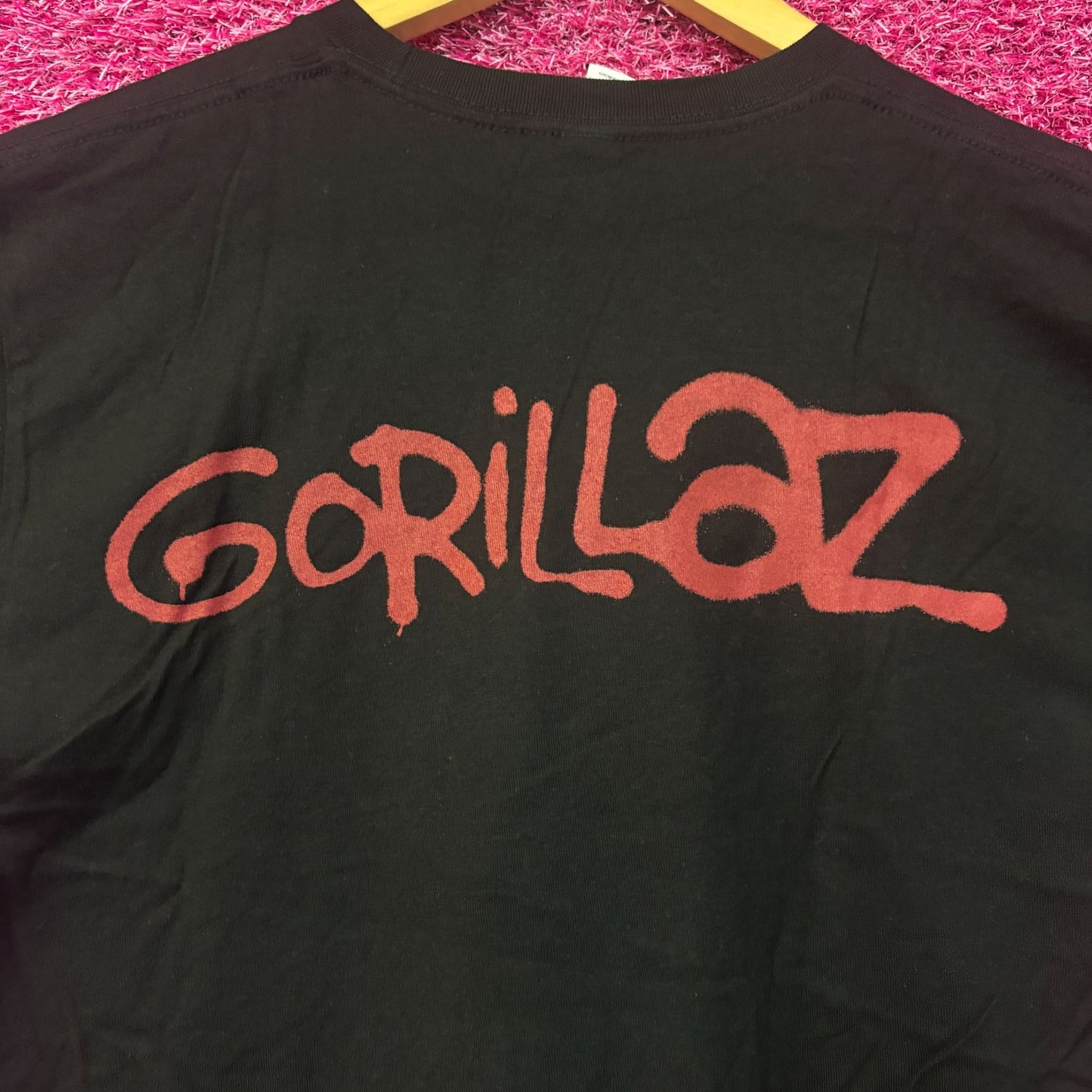 Gorillaz Self-titled Album Army Geep Cover Art Rock Tee S