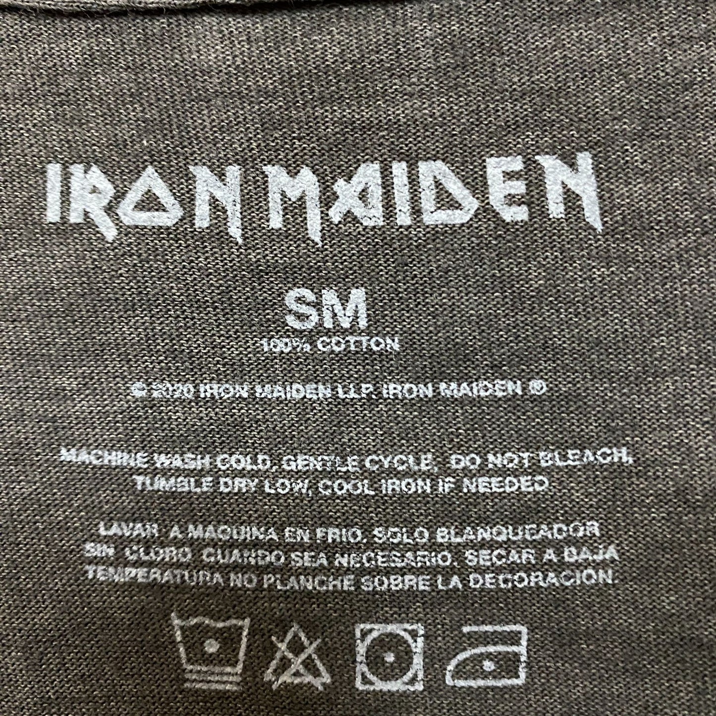 Iron Maiden The Number Of The Beast Rock Tshirt size Small