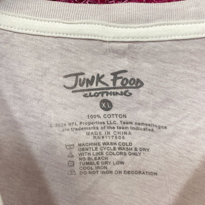 Junk Food Clothing NFL Cincinnati Bengals Cropped Sleeveless T-Shirt XL