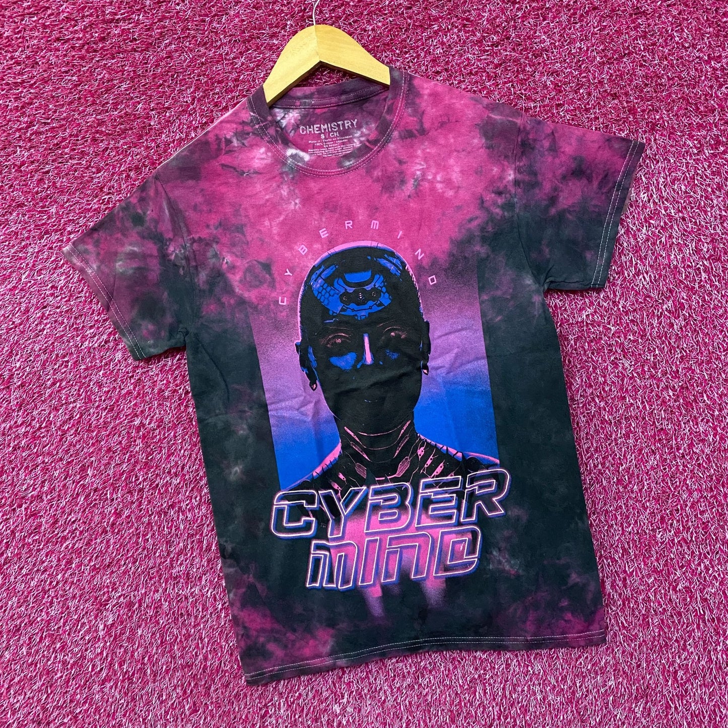 Chemistry Cyber Mind Tie Dye T-Shirt Small
