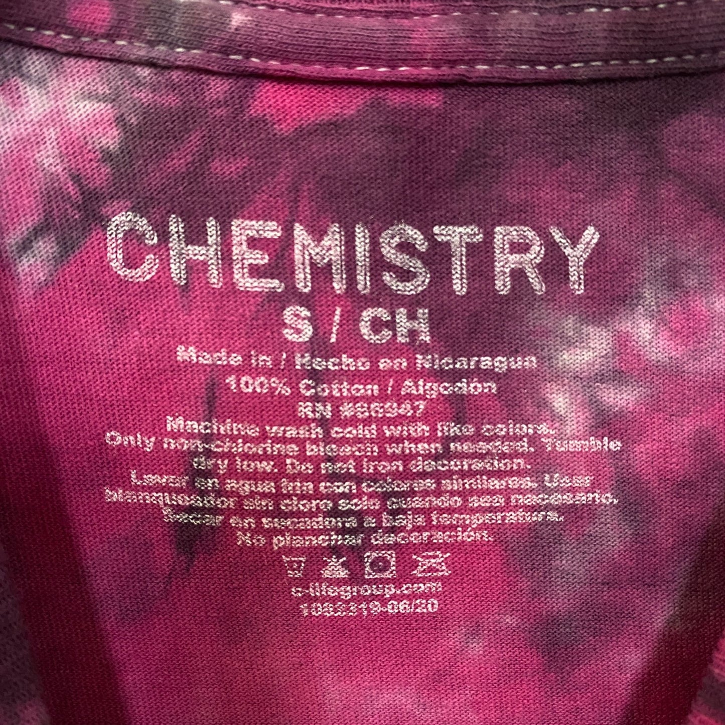 Chemistry Cyber Mind Tie Dye T-Shirt Small