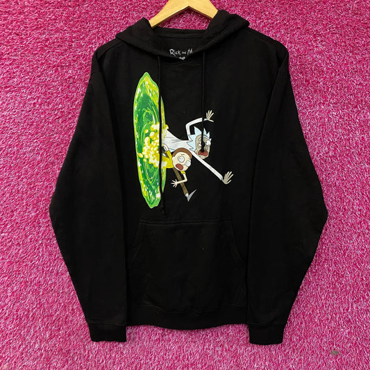 Adult Swim Rick & Morty Animated Series Hoodie Medium