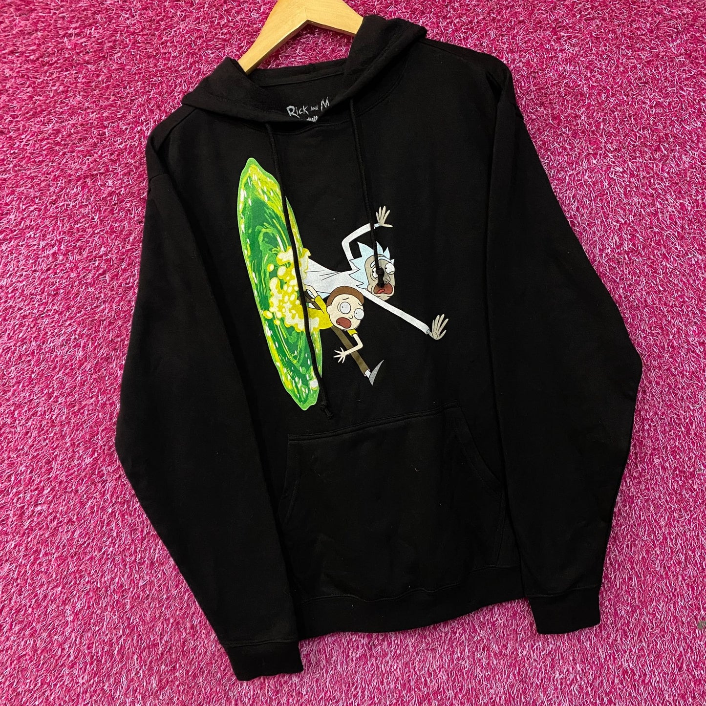 Adult Swim Rick & Morty Animated Series Hoodie Medium