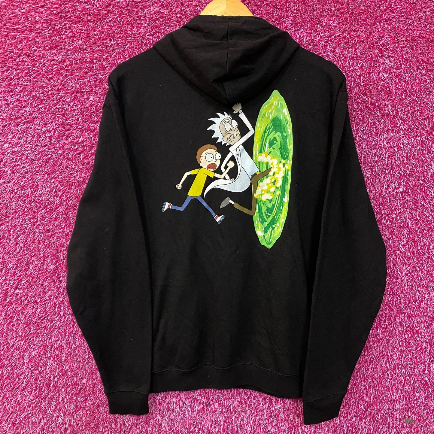 Adult Swim Rick & Morty Animated Series Hoodie Medium
