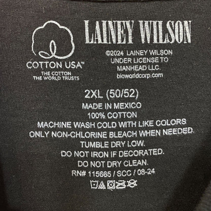 Lainey Wilson Whirlwind World Tour Graphic T-Shirt 2XL
