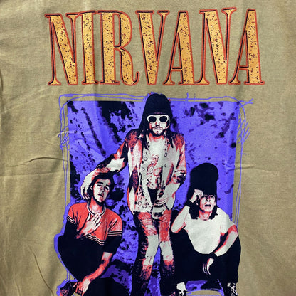 Nirvana Nevermind Band Members Grunge T-Shirt Large