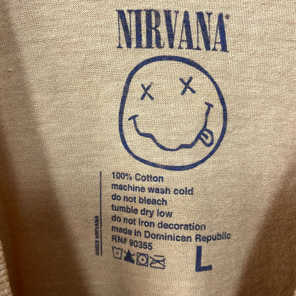 Nirvana Nevermind Band Members Grunge T-Shirt Large