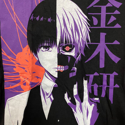 Tokyo Ghoul Ken Kaneki One Eye Ghoul Anime T-Shirt Small