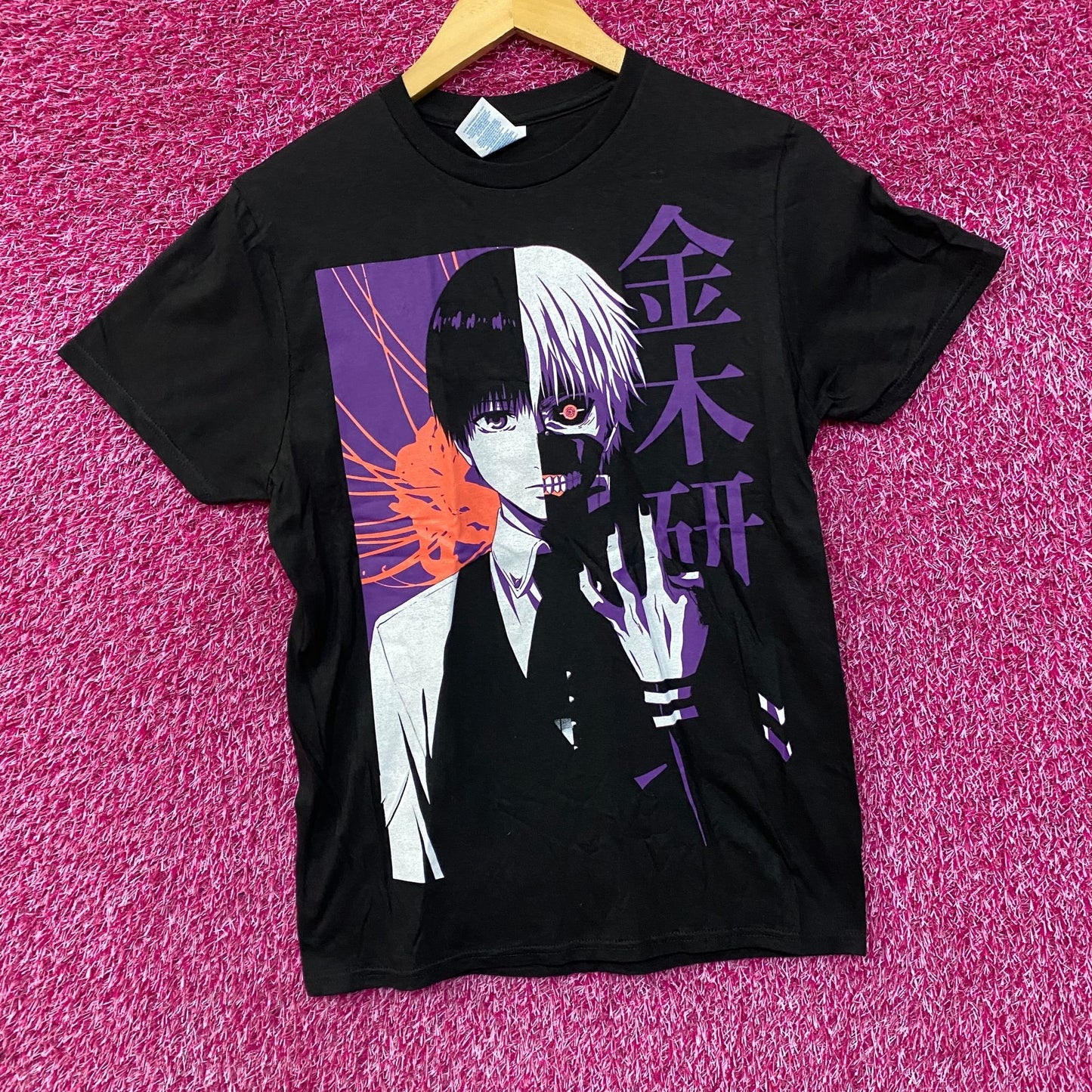 Tokyo Ghoul Ken Kaneki One Eye Ghoul Anime T-Shirt Small