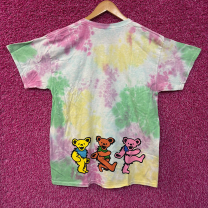 Grateful Dead Dancing Bears Tiedye Tshirt M/L
