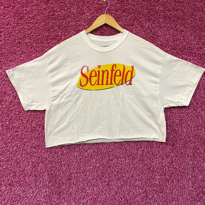 Seinfeld Logo American Sitcom Crop Top Large